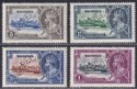 Mauritius 1935 KGV Silver Jubilee SPECIMEN Perf Set Mint SG245s-248s cat £140