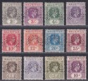 Mauritius 1938 KGVI SPECIMEN Perf Set Mint SG252s-263s cat £425