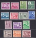 Mauritius 1950 King George VI Short Set to 5r Mint SG276-289 cat £65