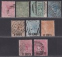 Mauritius 1863-83 Queen Victoria Selection to 1sh Used