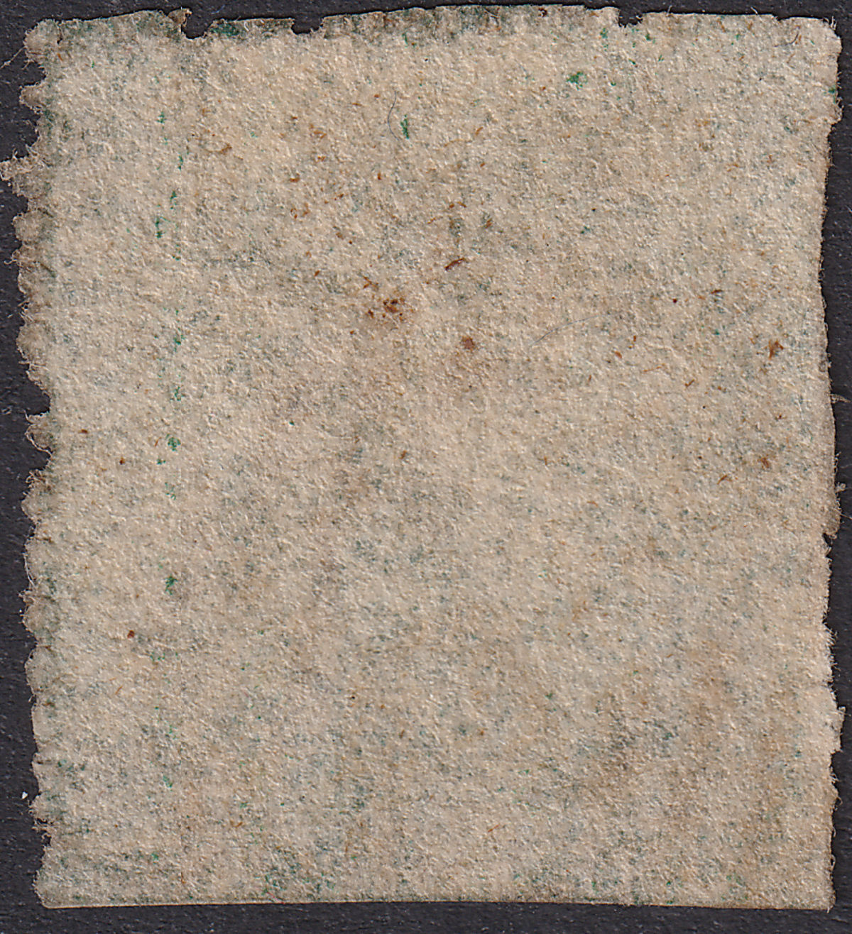 Mauritius 1862 QV Britannia 1sh Deep Green Perforate Used SG55 cat £475 FAULTY