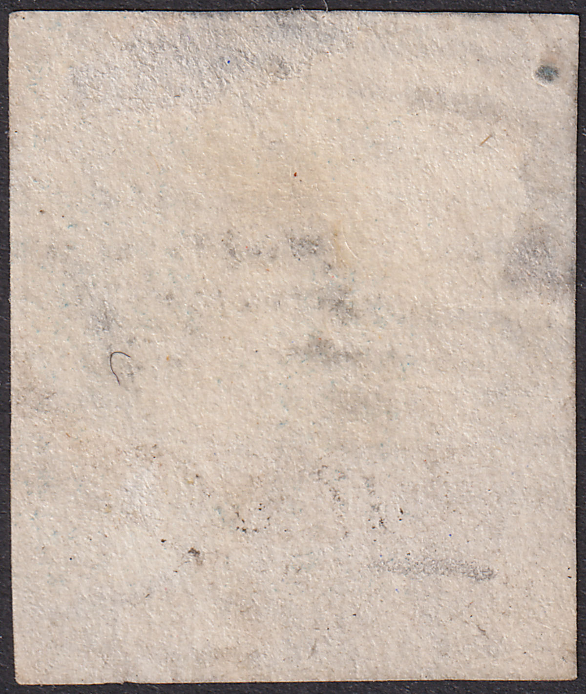 Mauritius 1859 QV Dardenne 2d Pale Blue Imperf Used SG44 cat £1100 with faults