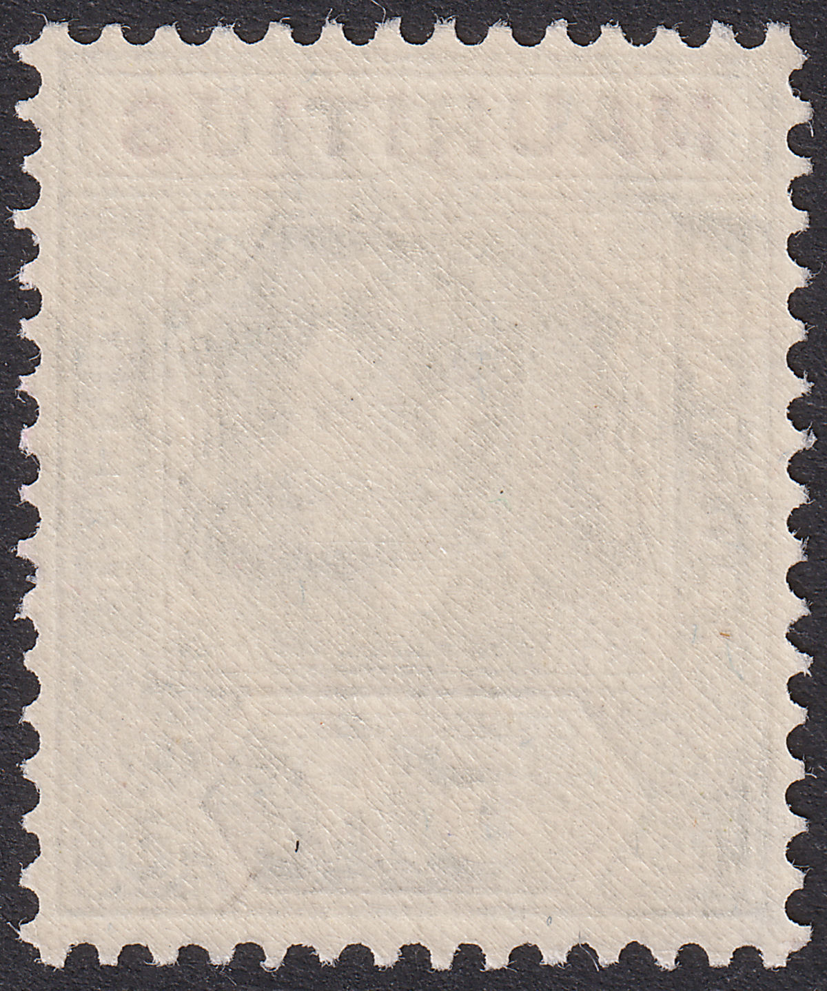 Mauritius 1948 KGVI 5r Deep Olive Chalky Paper Mint SG262 CW11b