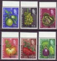 Montserrat 1968 QEII Fruit and Plants Surcharge Set Mint SG194-SG199