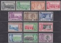 Montserrat 1951 King George VI Set Mint SG123-135 cat £80