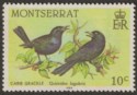 Click for more photos and details Montserrat 1984 Birds 10c Printed on the Gummed Side Mint SG601a
