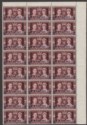 Click for more photos and details Morocco Agencies 1937 KGVI French Currency Coronation 15c Surcharge Block Mint