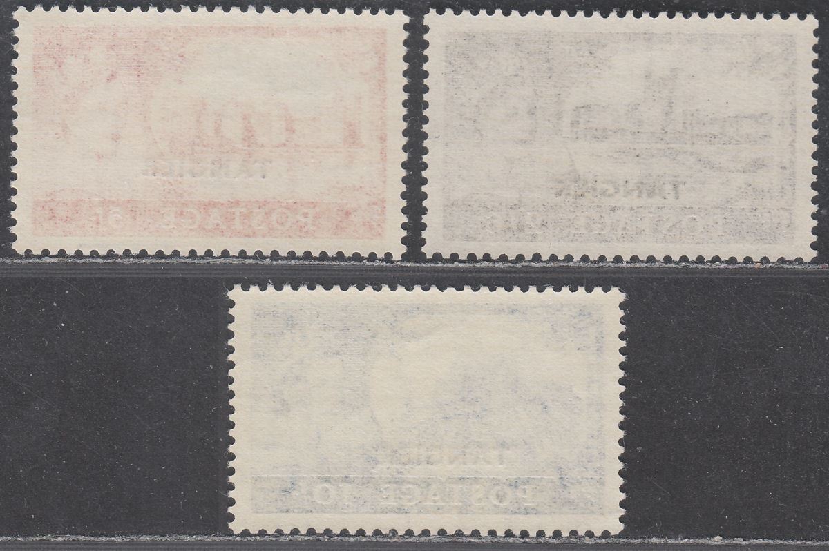 Morocco Agencies 1955 QEII Tangier Castles Overprint Set UM Mint SG310-312 c£27