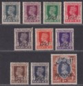 Click for more photos and details Muscat 1944 KGVI Official Bicentenary Al-Busaid Dynasty Set Mint SG O1-O10 c £35