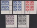 Click for more photos and details Northern Rhodesia 1938-51 KGVI 3d, 4d, 6d Blocks of 4 Mint SG34-36 SG38