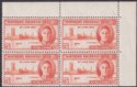 Click for more photos and details Northern Rhodesia 1946 KGVI Victory 1½d p13½ Block of 4 Mint SG46a cat £48