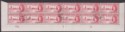 Click for more photos and details Northern Rhodesia 1946 KGVI Victory 2d Plate 1A Blk of 12 Used MONGU LEALUI Pmk