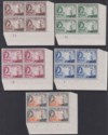 Click for more photos and details Northern Rhodesia 1953 QEII Centenary Cecil Rhodes Plate No Blk Set Mint SG54-58