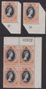 Click for more photos and details Northern Rhodesia 1953 QEII Coronation 1½d Selection with Plate / Sheet No Mint