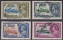 Click for more photos and details Northern Rhodesia 1935 KGV Silver Jubilee Set Used SG18-21 cat £19