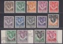 Click for more photos and details Northern Rhodesia 1953 Queen Elizabeth II Set Used SG61-74 cat £110