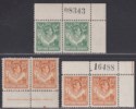 Click for more photos and details Northern Rhodesia 1938-41 KGVI ½d, 1½d Sheet No Pairs Mint SG25 SG30