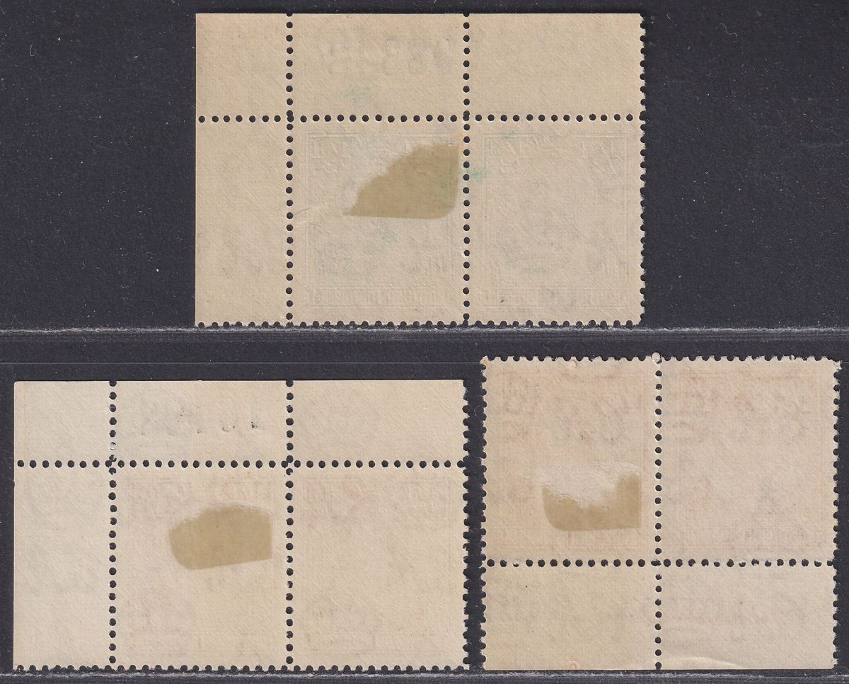 Northern Rhodesia 1938-41 KGVI ½d, 1½d Sheet No  Pairs Mint SG25 SG30