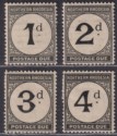 Click for more photos and details Northern Rhodesia 1929 KGV Postage Due Set Mint SG D1-D4 cat £29