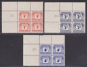 Click for more photos and details Northern Rhodesia 1963 QEII Postage Due Sheet No Part Block Set to 4d Mint