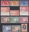 Northern Rhodesia 1937-53 KGVI-QEII Selection Mint inc Rhodes Centenary