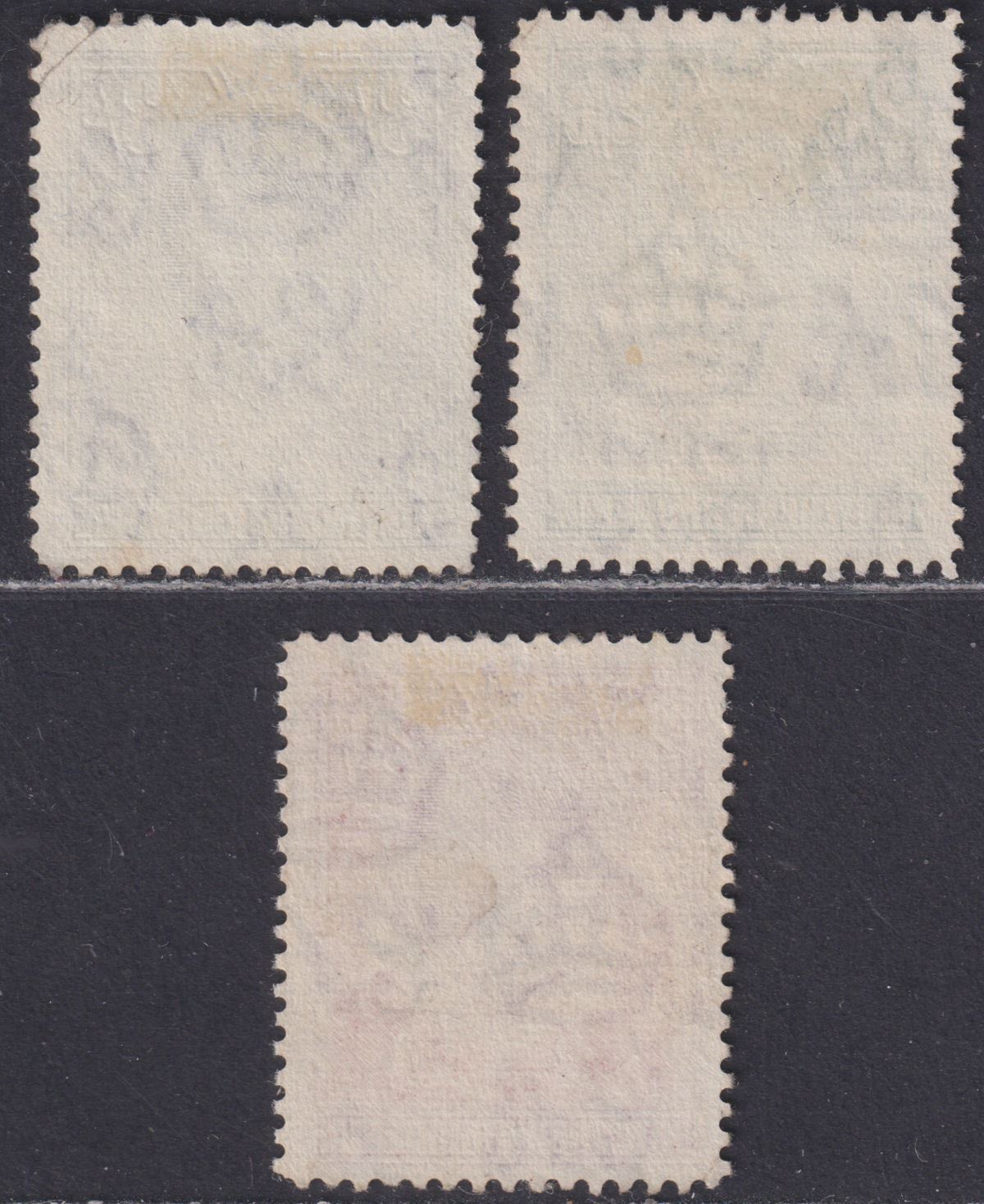 Northern Rhodesia 1938 King George VI 2sh6d, 3sh, 20sh Used SG41-42 SG45 cat£100