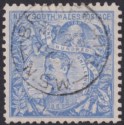 New South Wales 1904 Lord Carrington 20sh Cobalt-Blue p11 Used SG264a cat £110