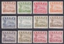 Nauru 1937-48 Freighter Part Set to 5sh Mint