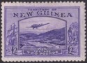 Click for more photos and details New Guinea 1935 KGV Bulolo Airmail £2 Bright Violet Mint SG204 cat £350 faults