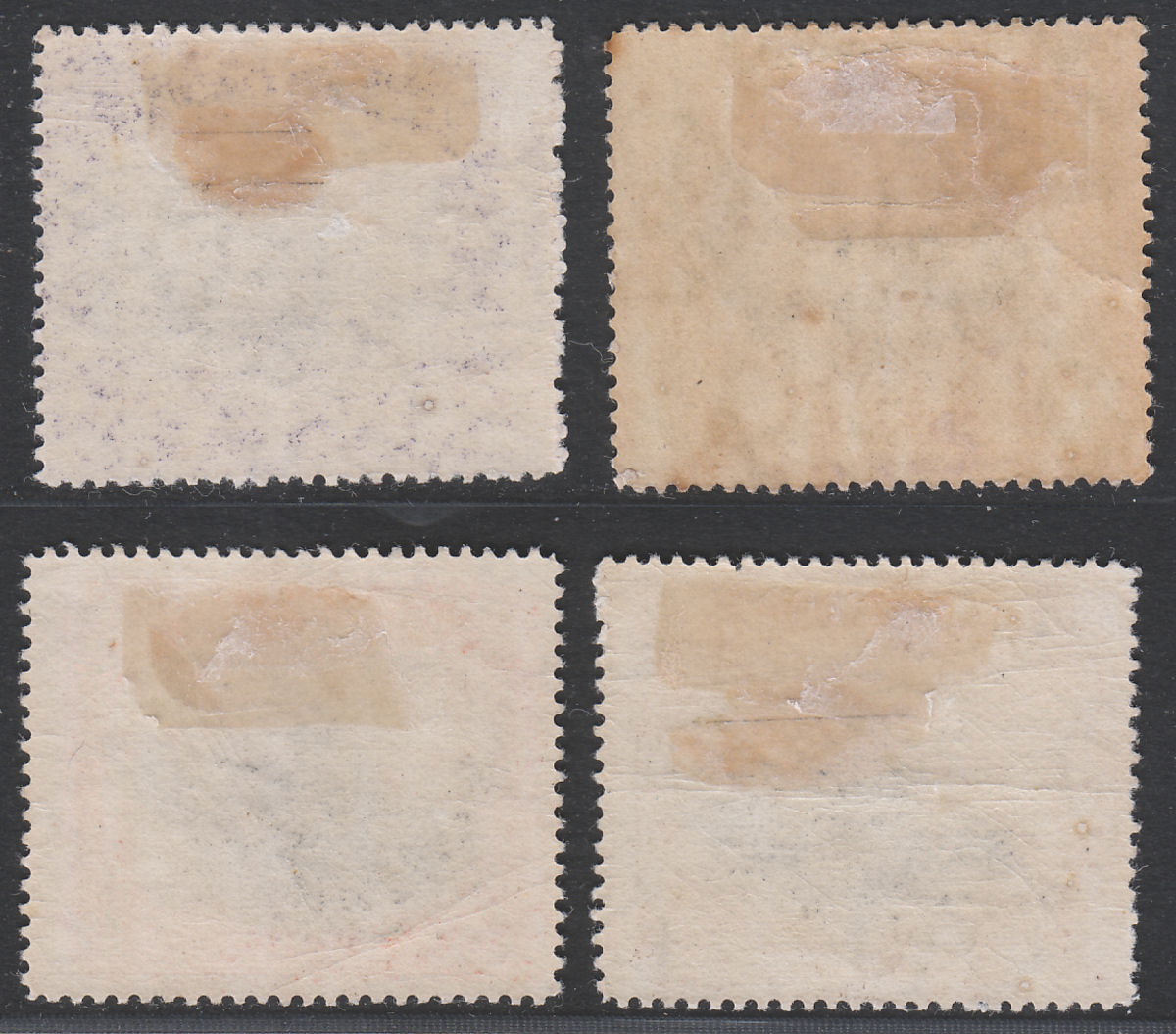 British New Guinea 1901 KVII Lakatoi Canoe Part Set to 4d Mint