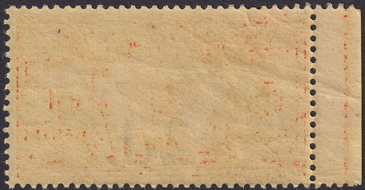New Hebrides 1920 KGV 2d Surcharge on 40c Red on Yellow Unwmk Mint SG35 cat £130