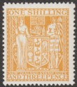 Click for more photos and details New Zealand 1940 KGVI Postal Fiscal 1sh3d Or-Yellow wmk Multi Up Mint SG F191