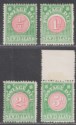 Click for more photos and details New Zealand 1937 KGVI Postage Due Mint Set SG D37-D40 cat £160