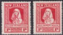 Click for more photos and details New Zealand 1929 KGV Anti-TB Fund + Promote Health 1d+1d Mint SG544-545 cat £30