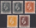 New Zealand 1915-19 King George V Set to 3d Mint