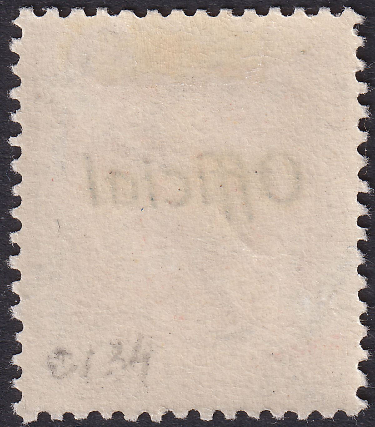 New Zealand 1938 KGVI Official Overprint 9d Red + Gr-Black Mint SG O129 cat £200