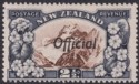 New Zealand 1938 KGVI Official Opt Mount Cook 2½d p13-14x13½ Mint SG O124 cat£50