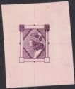Click for more photos and details New Zealand 1935 KGV Maori Girl 3d Purple Bohumil Heinz Test Die Proof SG561P