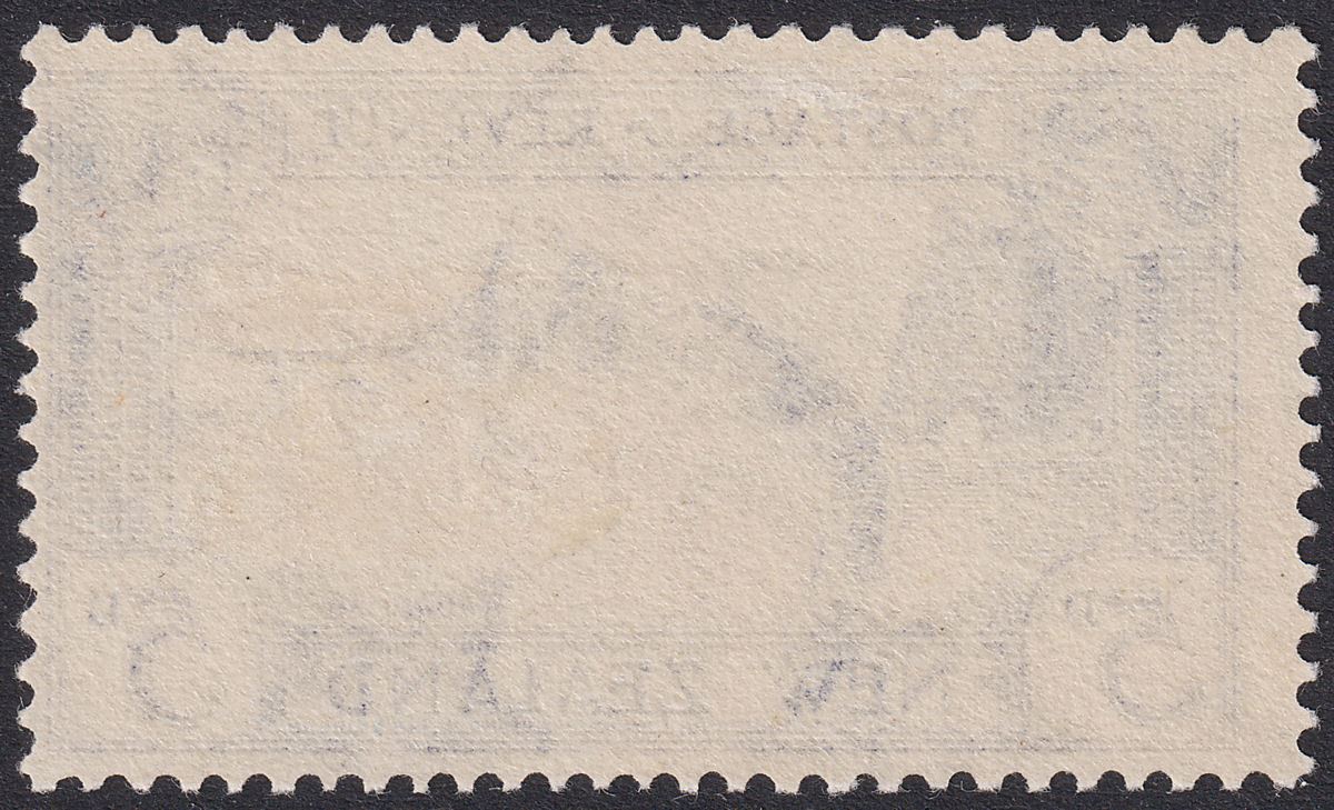 New Zealand 1936 KGV 5d Ultramarine p13-14x13½ wmk Inverted Mint SG584aw cat £95