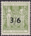 New Zealand 1950 KGVI Postal Fiscal 3sh6d Opt T1 wmk Multi Inv Mint SG F212w