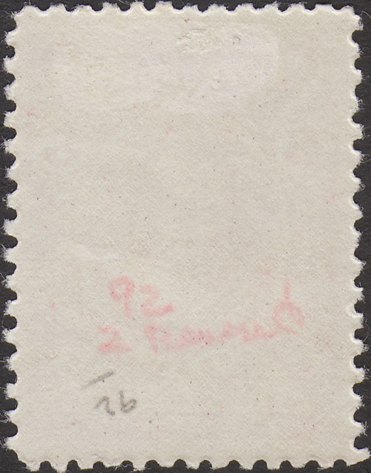 Newfoundland 1910 KGV 6c Claret Type A Mint SG100 cat £65 the Z reversed type
