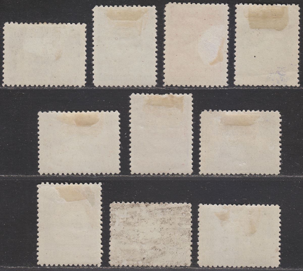 Newfoundland 1910 King George V Set to 12c Perf 12 Mint SG95-104 c£400 w faults