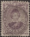 Click for more photos and details Newfoundland 1868 QV Prince of Wales 1c Dull Purple type I Used SG34 cat £60