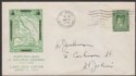 Click for more photos and details Newfoundland 1949 KGVI 2c Used on Commemorative Last Day Cover