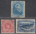 Click for more photos and details Newfoundland 1880-87 Queen Victoria Selection Used SG47 SG49 SG53