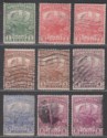 Click for more photos and details Newfoundland 1919 KGV Caribou Part Set to 8c Used