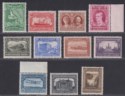 Click for more photos and details Newfoundland 1931 KGV Publicity Perkins watermarked Set Mint SG198-208 cat £250