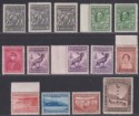 Click for more photos and details Newfoundland 1932 King George V Set Mint SG222-228c + 15c Opt Mint cat £42