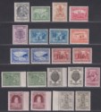 Click for more photos and details Newfoundland 1933 KGV 350th Anniversary Gilbert Set Mint SG236-249 cat £120+