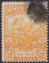 Click for more photos and details Newfoundland 1919 KGV Caribou 12c Used SG138 cat £75 Contingent ink cancel